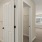 bedroom and connected bathroom/closet