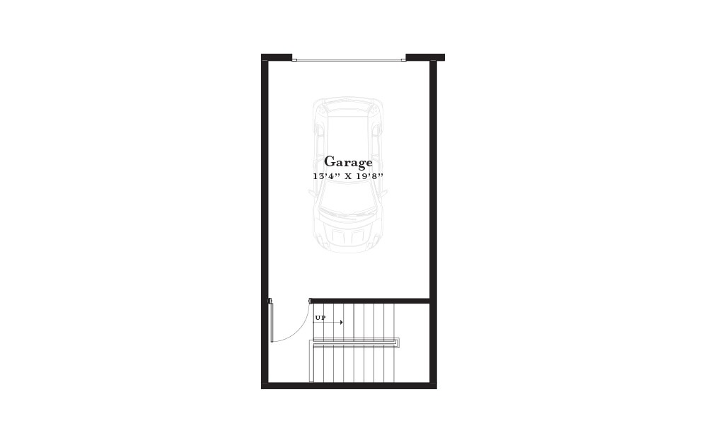 Brewster - 1 bedroom floorplan layout with 1 bathroom and 1368 square feet (Floor 1)