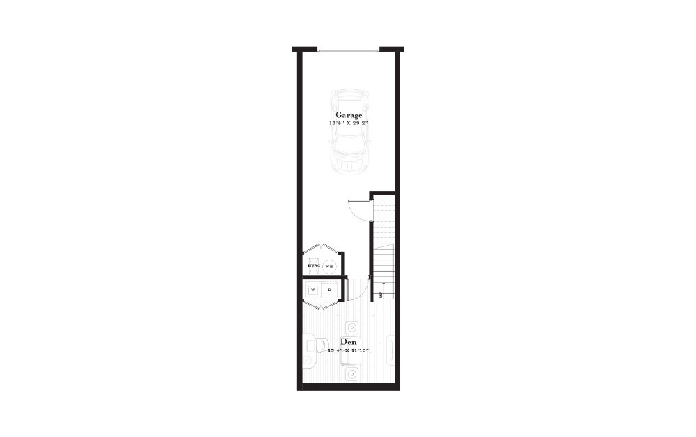 Tisbury - 3 bedroom floorplan layout with 2.5 baths and 2572 square feet. (Floor 1)