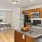 open concept kitchen with island